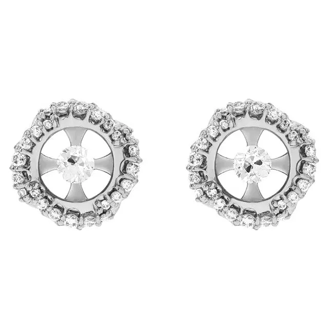 Earrings HarryChadEntcom Gold Ladies Stud Earrings Old Cut Earth Mined Diamond Jewelry 450 Carats Earrings HarryChadEntcom Gold Ladies Stud Earrings Old Cut Earth Mined Diamond Jewelry 450 Carats