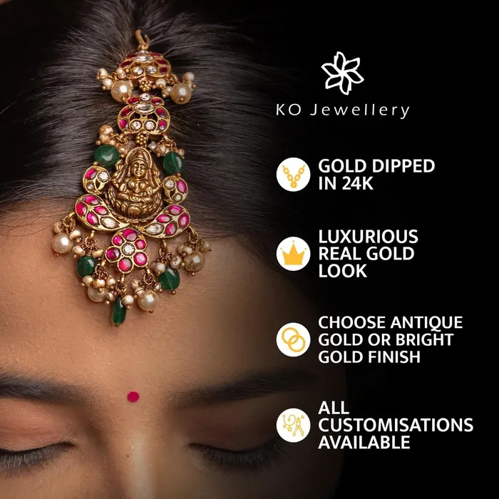 The Jahanara Silver Peacock Kundan Earrings Kundan Earrings