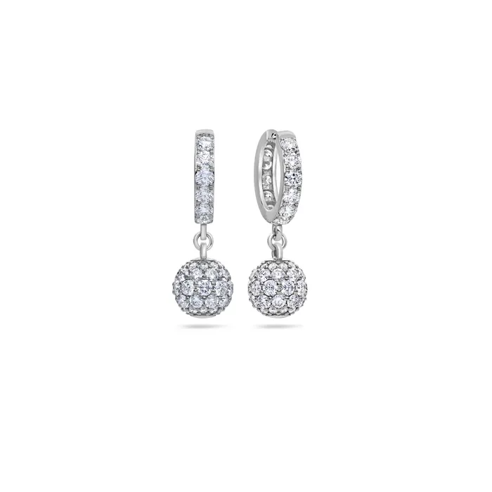 Earrings Nano Hanging Orb Hoop Earrings IF Co