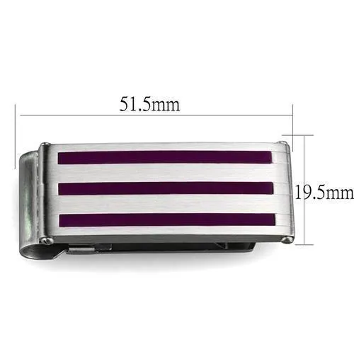 Alamode Bracelets TK2086 High polished no plating Stainless Steel Money clip with No Stone