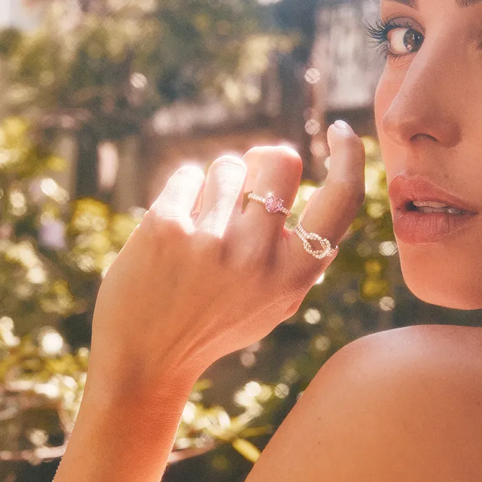 Anita Ko Rings HEART SHAPED PINK SAPPHIRE RING