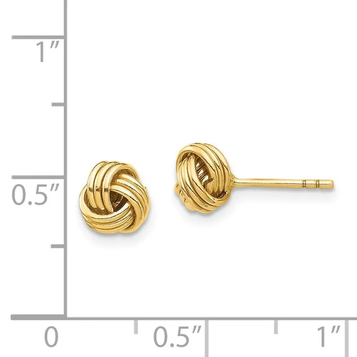 Jewelry Earrings 14K Love Knot Post Earring Jewelry Earrings 14K Love Knot Post Earring
