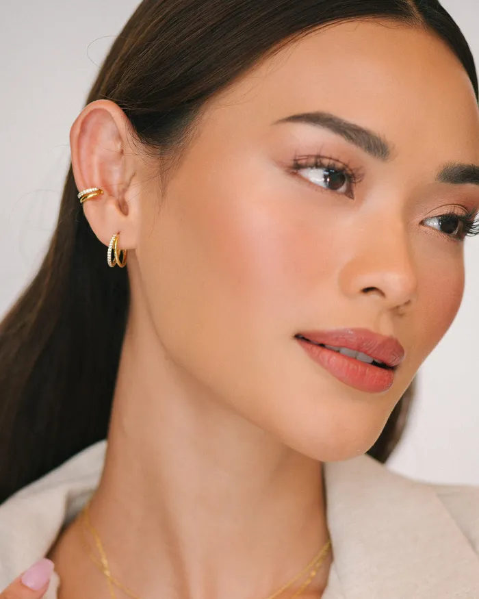 PreStyled Sets Penny Pairs Gemma Gold Hoops