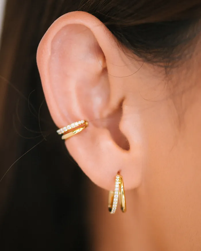 PreStyled Sets Penny Pairs Gemma Gold Hoops