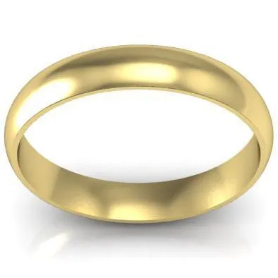 Rings Gold Wedding Ring 4mm deBebians