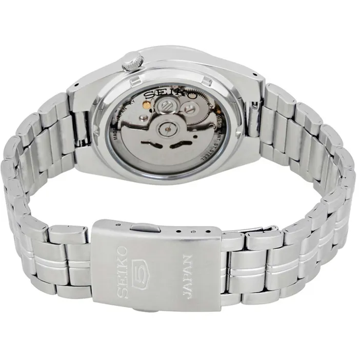 SEIKO Bracelets Seiko Mens Watch Series 5 Date and Day Display Silver Steel Bracelet SNK559J1 SEIKO Bracelets Seiko Mens Watch Series 5 Date and Day Display Silver Steel Bracelet SNK559J1