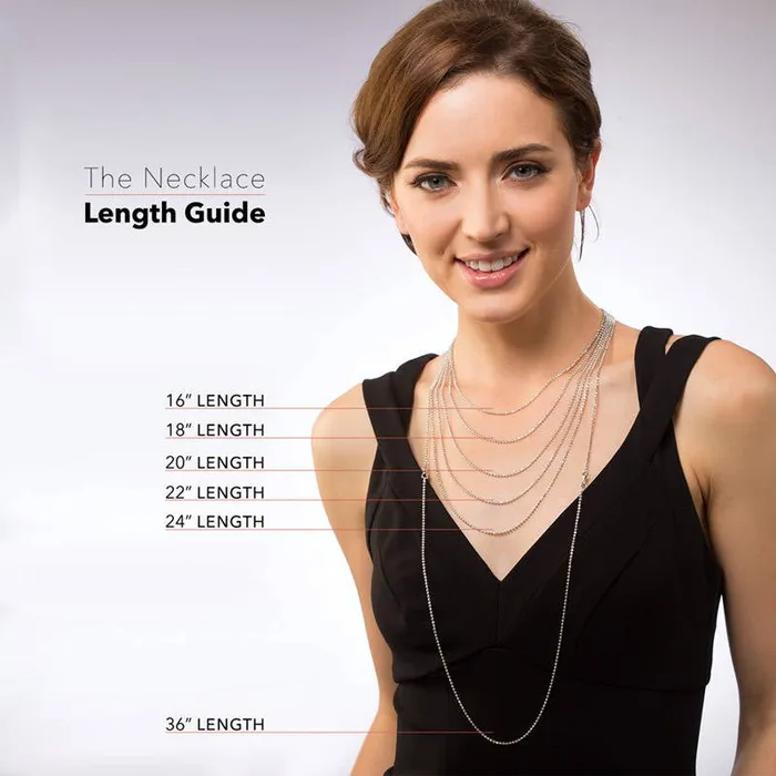 BERRICLE Necklaces Open Circle Lightweight Link Chain Necklace in SilverTone 16mm