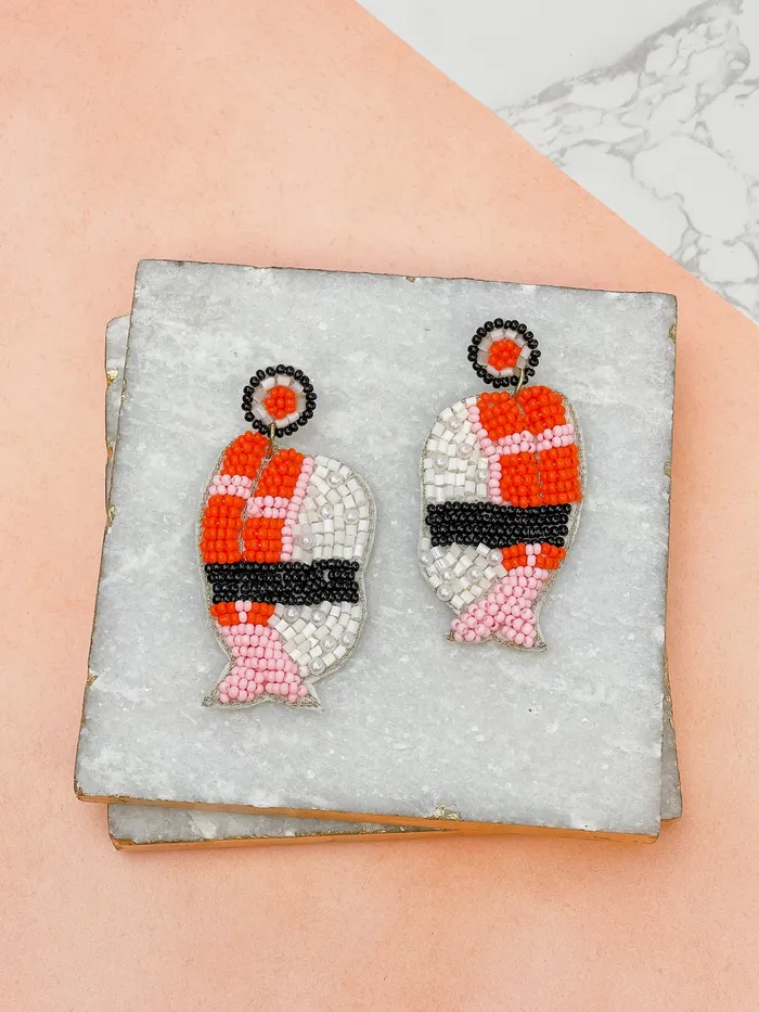 Earrings Prep Obsessed TL Sashimi Beaded Dangle Earrings