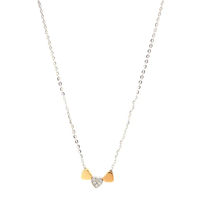 Fossil Necklaces Fossil Necklace Base Metal With Zircon Fossil Necklaces Fossil Necklace Base Metal With Zircon
