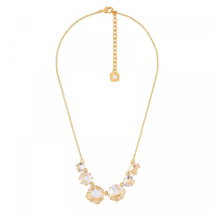 Les Nereides 6 Crystal Stones Necklace Les Nereides Necklaces
