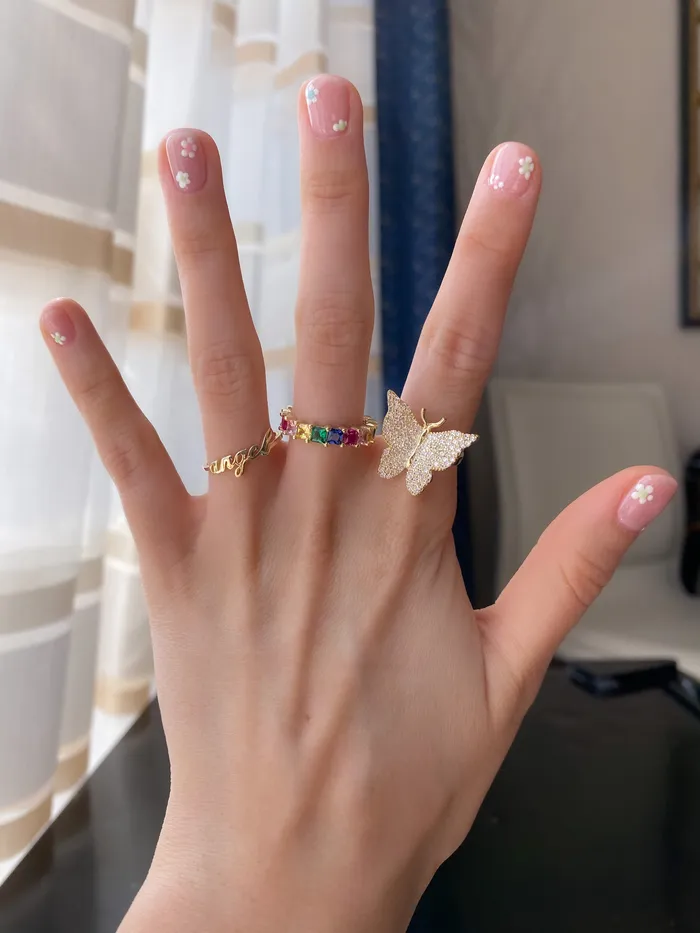 Clear Pav Butterfly 925 Ring Chvker Jewelry Rings