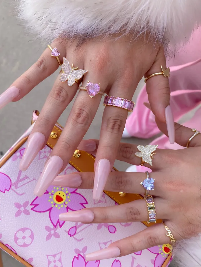 Clear Pav Butterfly 925 Ring Chvker Jewelry Rings