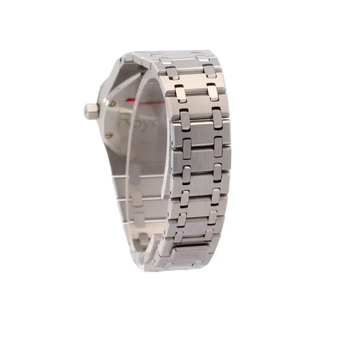 Happy Jewelers Watches Audemars Piguet Royal Oak Stainless Steel 33mm Blue Stick Dial Watch Reference 15000STO0789ST01