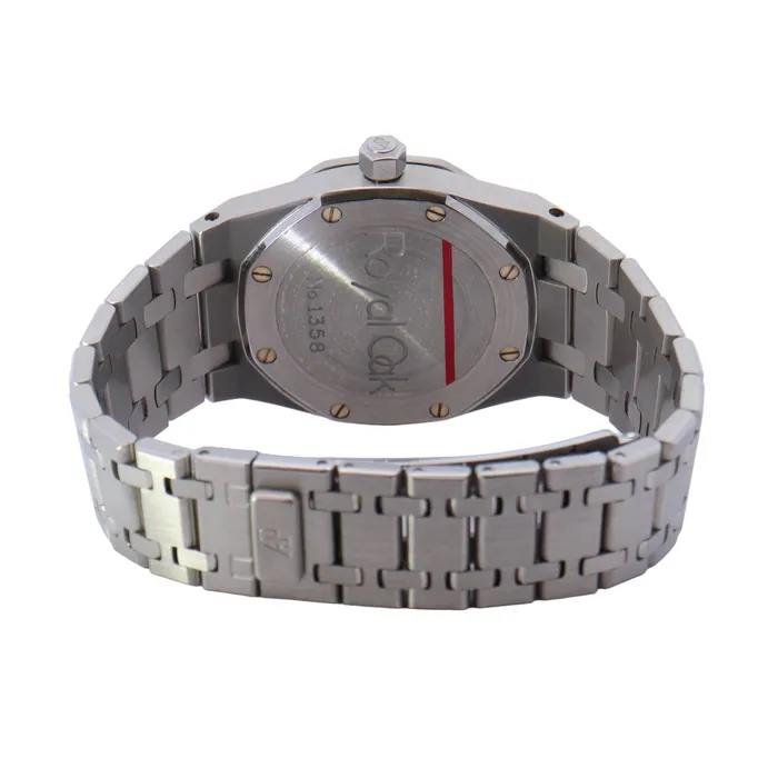 Happy Jewelers Watches Audemars Piguet Royal Oak Stainless Steel 33mm Blue Stick Dial Watch Reference 15000STO0789ST01