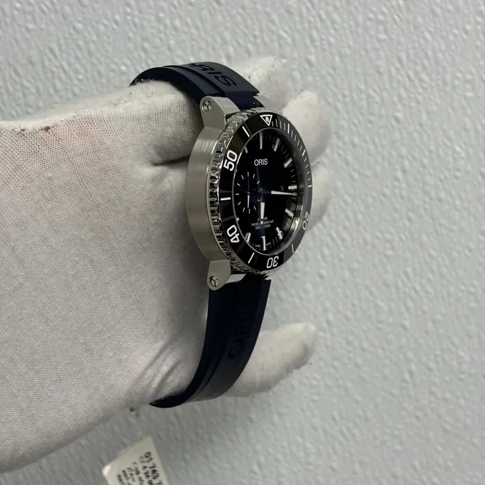 Happy Jewelers Watches Oris Aquis 455mm Blue Dial Watch Ref 01 743 7733 4135 Happy Jewelers Watches Oris Aquis 455mm Blue Dial Watch Ref 01 743 7733 4135