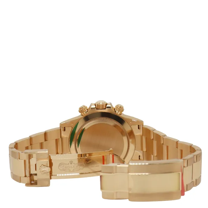 Happy Jewelers Watches Rolex Daytona 40mm Green Choronograph Dial Watch Reference 116508