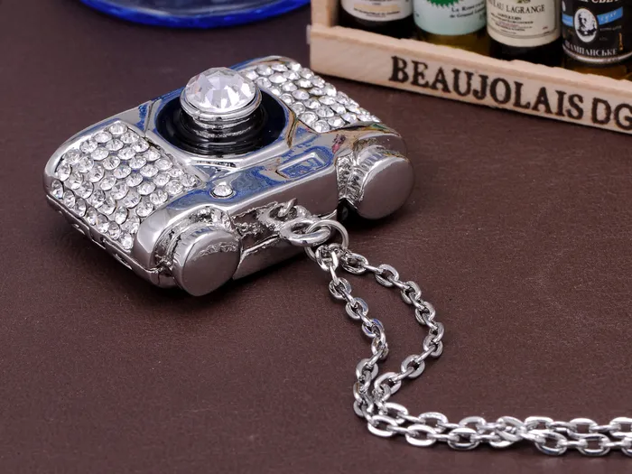 Necklaces Alilang Heavy Bling Ice Out Finished Camera Jewelry Pendant Necklace Necklaces Alilang Heavy Bling Ice Out Finished Camera Jewelry Pendant Necklace