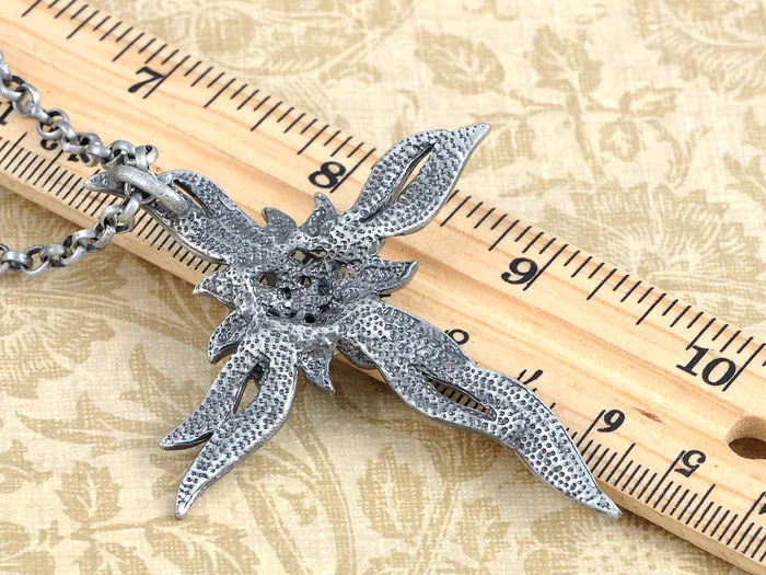 Necklaces Shinely Blue Cross Sun Flower Pendant Necklace Alilang Necklaces Shinely Blue Cross Sun Flower Pendant Necklace Alilang