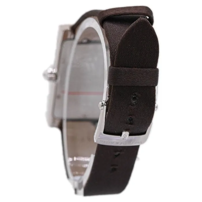 Watches Happy Jewelers Harry Winston Ladies Avenue White Gold 24mm Brown Diamond Dial Watch Reference 310LQW