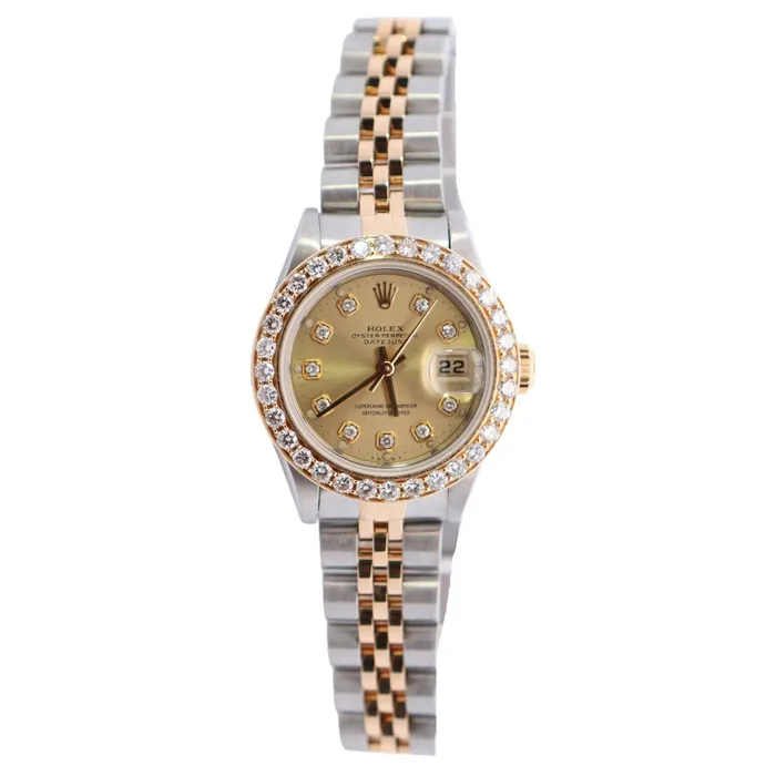 Watches Happy Jewelers Rolex Datejust 26mm Champagne Dial Watch Ref 69173 Watches Happy Jewelers Rolex Datejust 26mm Champagne Dial Watch Ref 69173