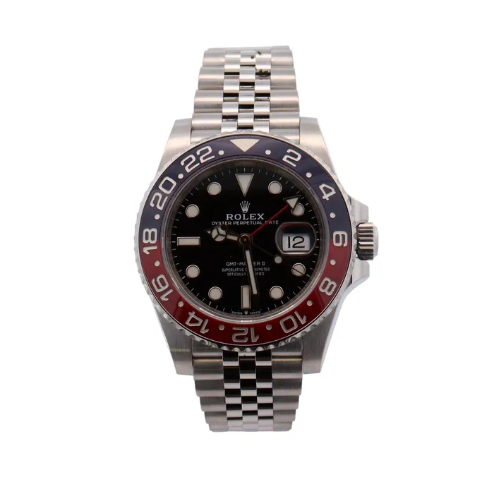 Watches Rolex GMT Master II Pepsi Black Dot Dial Watch Reference 126710BLRO Happy Jewelers Watches Rolex GMT Master II Pepsi Black Dot Dial Watch Reference 126710BLRO Happy Jewelers