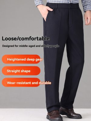 Tapered-Fit Stretch Dress Pants For Men   |  Pants + Chinos