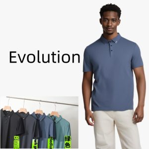 Slub Self Collar Polo Shirt   |  Tees + Tanks